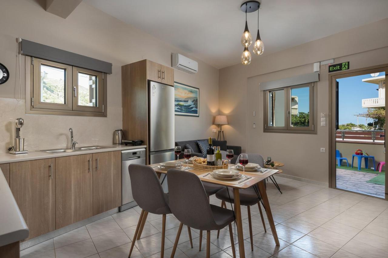 Floral Beach Apt With Lux Extras & Special Treats Kolymbari Esterno foto