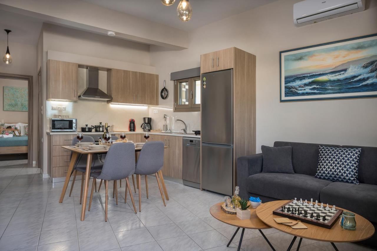 Floral Beach Apt With Lux Extras & Special Treats Kolymbari Esterno foto